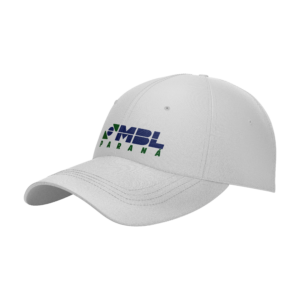 Boné de Aba Curva Estilo Baseball Branco